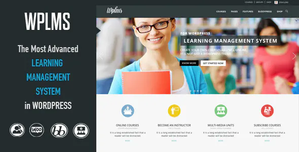wplms Education WordPress Theme